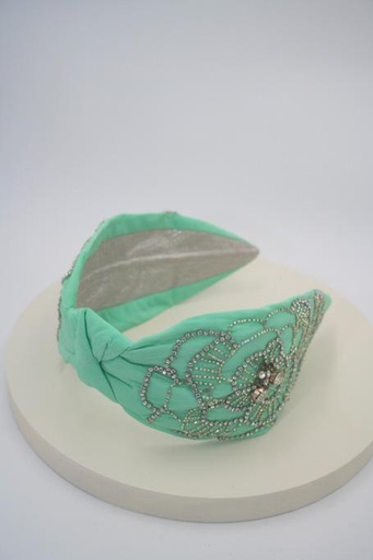 [A1103] Headband turquoise strass  - A1103