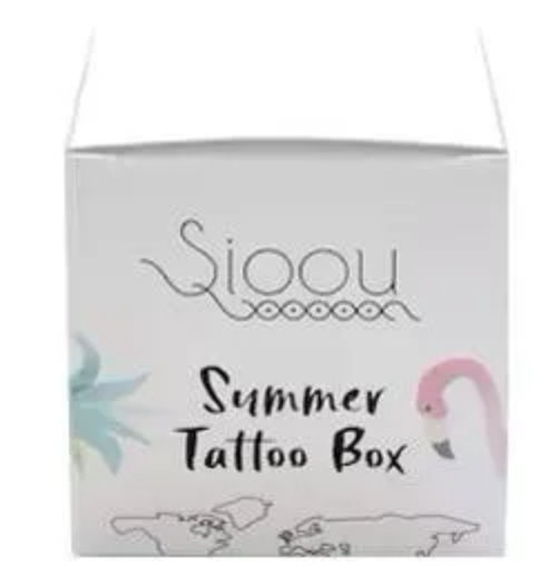 Tatouage éphémère TATOO BOX SUMMER (x12) - Sioou