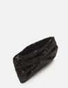 Anna Field - Sac noir paillettes noeud - A1056
