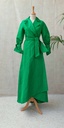 CAROLINA HERRERA- Robe longue verte  - C03540