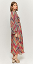 MAISON GUILLEMETTE - Robe longue multicolore  - C03553
