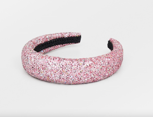 Headband paillettes roses - A1126