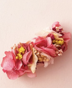 LOC - Barrette Analia - PETITE - Fleurs Roses Claires - LES COURONNES DE VICTOIRE - A1341