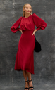 LADY PIPA - Robe Midi rouge - T42 - C03495