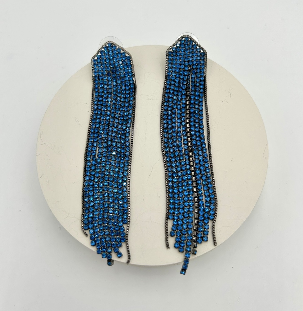 LOC - Boucles D'oreilles bleues - Bijoux - A1375