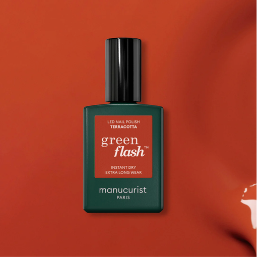 Vernis semi-permanent Green Flash Terracotta - Manucurist