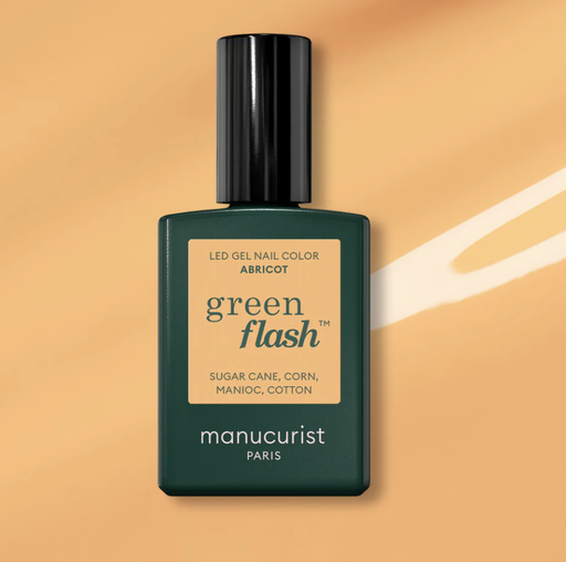 Vernis semi-permanent green flash Abricot - MANUCURIST