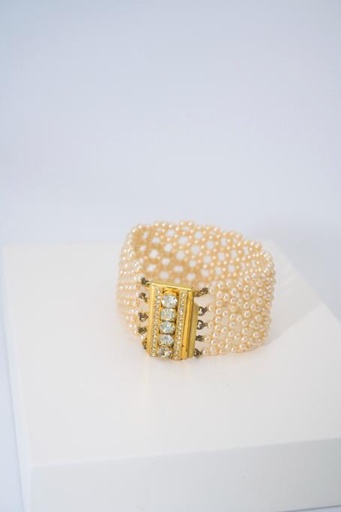 [A1111] LOC - Bijoux - Bracelet années 20 perles  - A1111