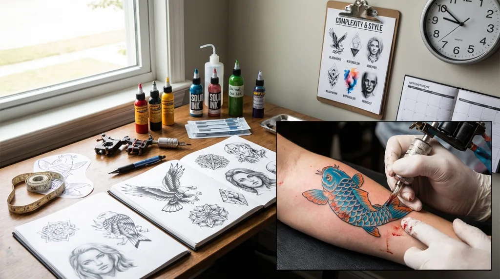 découvrez comment estimer le prix de votre tatouage sur corpsenfolie.com et les critères essentiels qui influencent le tarif final pour un tatouage personnalisé.