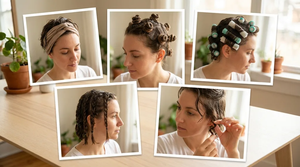 découvrez 5 méthodes naturelles pour faire des boucles sur cheveux courts sans utiliser de fer, et obtenez un look wavy facile et protecteur.