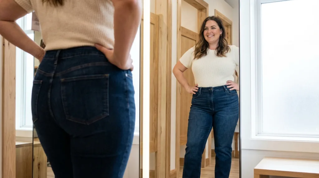 découvrez quelle marque de jean pour femme ronde choisir pour sublimer vos courbes avec style et confort. trouvez le jean idéal qui met en valeur votre silhouette.