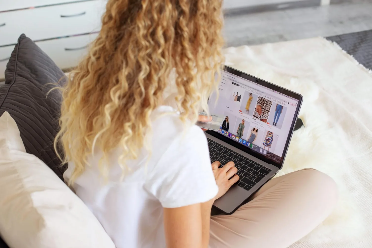 faire du shopping en ligne